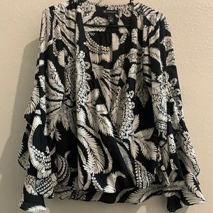 INC LONG SLEEVE BLOUSE